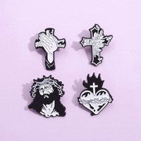 Épinglette Souvenir Créative et Populaire en Gros, Motif Croix de Jésus, en Stock