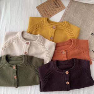 Winter Infant Button Tops <strong>Newborn</strong> Baby <strong>Knitted</strong> Fashion Sweater Coat Kids Casual Long Sleeve <strong>Cardigan</strong> - Product Image 2