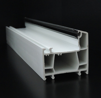 Profil de battant UPVC sans plomb de haute qualité pour divers projets en matière plastique durable