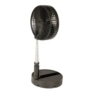 Gran oferta, ventilador de mesa plegable, Mini ventilador plegable recargable, Mini ventilador eléctrico portátil de refrigeración