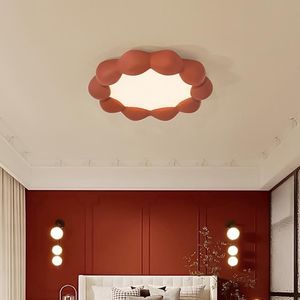 Plafonnier LED moderne 2023, style scandinave français, protection des yeux, pour chambre à coucher et bureau, pour chambre principale - Product Image 3