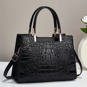Bolso de Mano con Patrón de Cocodrilo para Mujer, Moda 2026, Bolso Cruzado con Asa Superior, Elegante, para Uso Diario y Viajes - Product Image 2