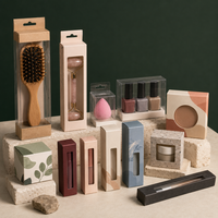 Hochwertige Umweltfreundliche Haarbürsten-Verkaufsbox mit Transparenter PET-Hülle, Paddle-Bürsten-Display, Großhandel mit Individuellem Logo