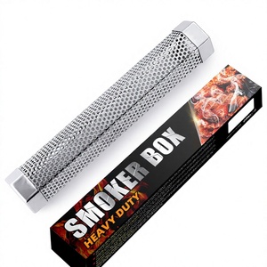 Tube à <span class=keywords><strong>fumée</strong></span> en acier inoxydable <span class=keywords><strong>de</strong></span> qualité alimentaire pour barbecue, <span class=keywords><strong>générateur</strong></span> <span class=keywords><strong>de</strong></span> <span class=keywords><strong>fumée</strong></span> <span class=keywords><strong>froide</strong></span> pour fumer le steak, le saumon, le fromage, le bacon - Product Image 4