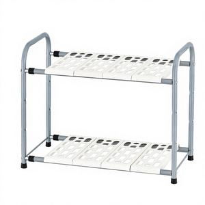 ชั้นวางอ่างล้างจานสองชั้นแบบโมเดิร์นอเนกประสงค์ ทำจากเหล็ก สำหรับครัวเรือน ยี่ห้อ Shopee Sale DIY นำเข้าจากไต้หวันโดยตรง - Product Image 1