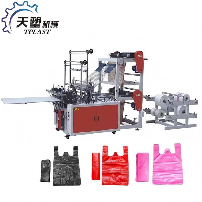 China Plastic Garbage Bag Making Machine