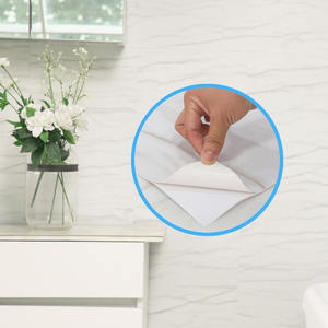 Jinjinyi — carrelage auto-adhésif en marbre, vinyle, PVC, réparation de maquillage, <span class=keywords><strong>rénovation</strong></span>, panneau Flexible - Product Image 1