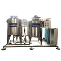 Pasteurisateur de jus / lait facile à utiliser, haute productivité, 300L, 500L, 1000L