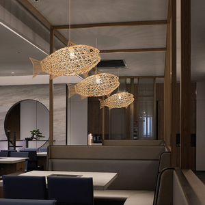 Lampada a sospensione, <span class=keywords><strong>paralume</strong></span> <span class=keywords><strong>in</strong></span> <span class=keywords><strong>corda</strong></span> intrecciata del ristorante, lampada a grappolo - Product Image 4