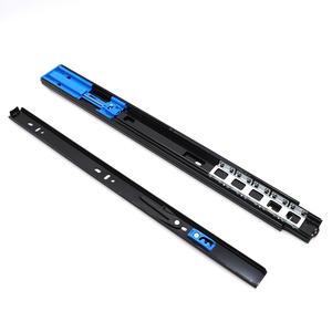 Glissière de tiroir dissimulée à fermeture en douceur de haute qualité Rails télescopiques cachés modernes <span class=keywords><strong>pour</strong></span> canal ouvert souple <span class=keywords><strong>pour</strong></span> une utilisation en entrepôt - Product Image 1