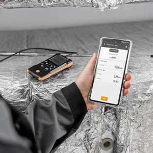 Anémomètre numérique à fil chauffant Testo 425 avec connexion à application intelligente, calcul de la vitesse du vent, de la température et du volume - Product Image 3