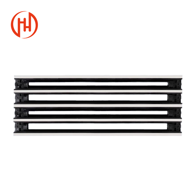Air Conditioning Ceiling Adjustable Aluminium Linear Slot Diffuser Air Vent Grill