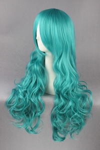 วิกผมยาว65ซม. คอสเพลย์ Kaiou michiru วิกผมอะนิเมะสังเคราะห์ทนความร้อน - Product Image 4