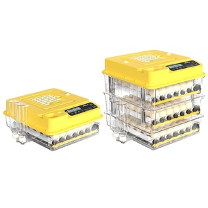 Incubateur d'œufs automatique double alimentation 48 places pour poulets, canards, pigeons, avec taux d'éclosion de 98 % et garantie d'un an - Product Image 1