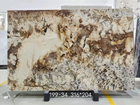 Dalle de quartzite translucide Patagonia YDSTONE, granit poli de luxe, dalle de granit Patagonia rétroéclairée en cristal