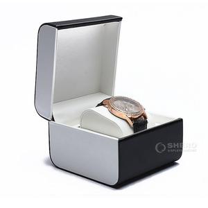 Boîte à montre en plastique imprimée de luxe Shero Factory, logo personnalisé, boîte à montre en cuir, boîte cadeau personnalisée, boîte de rangement pour montres - Product Image 4