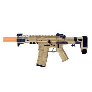 Populaire Jingji Automatische Oplaadbare Slr V4 416 Volwassen Nylon Splatter Bal Sr16 Mp5 Metalen Elektrische Blaster Speelgoed Pistolen Voor Jongens