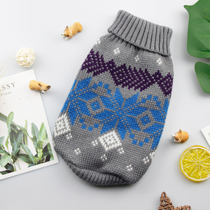 Maglione lavorato a maglia caldo primavera e autunno con etichetta personalizzata elastica ad alta elasticità e Anti perdita di capelli per <span class=keywords><strong>vestiti</strong></span> di cani da gatto - Product Image 5