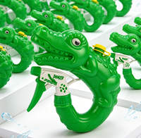 Pistolet à eau crocodile, double mode de pulvérisation, jouet pour enfants, été, extérieur, plage, piscine, lanceur d'eau