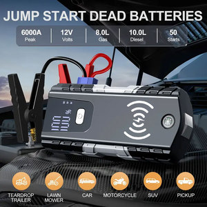 Arrancador de Coches 300A 7200mAh con Luz LED para Motores de Gasolina de hasta 8L o 10L, 50 Usos, Batería de Camión de 12V LH0682 - Product Image 5