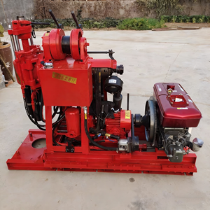 Vente flash : Foreuse rotative à noyau, foreuse géotechnique portable pour sols et mines, machine de forage pour échantillons de noyau SPT de 200 m - Product Image 1