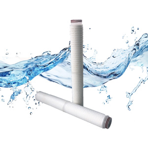 Cartouche filtrante plissée CLANDE PP 0,45 micron pour la filtration stérile du vin avec garantie d'un an - Product Image 1