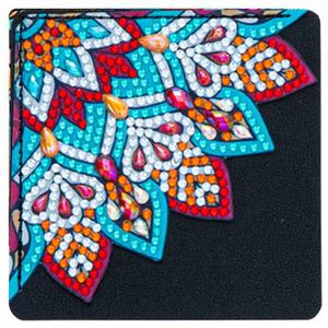 1 Stück DIY 5D Mandala Diamond Art Dreieck Leder Ecke Buch markierungen Lesezeichen Ärmel DIY Diamant Gemälde - Product Image 6