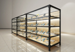 Trung Quốc QUẢNG CHÂU thời trang điện thoại di động cửa hàng thiết kế truy cập với ánh sáng bán lẻ Glass bảng hiển thị cho điện thoại di động bán hàng truy cập - Product Image 2