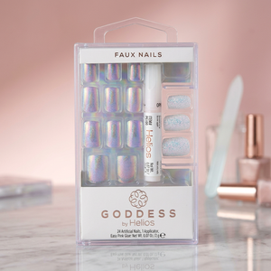 ชุดเล็บปลอม HGOD0037 Goddess คุณภาพสูง ทำมือ ทรงเหลี่ยม ปลายเล็บยาว แฟชั่น - Product Image 2