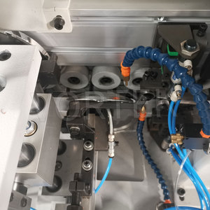 PME265S machine de fabrication de bandes de chant dures en PVC semi-automatique colle chaude plaqueuse de chant bon marché - Product Image 4