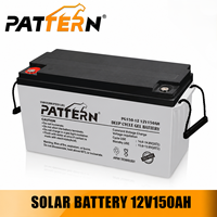 Batterie GEL 12V 200Ah à cycle profond, résistante aux vibrations et aux hautes températures, pour stockage solaire, applications marines, VR et bateaux