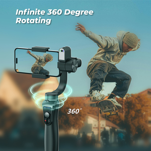 <span class=keywords><strong>Stabilizzatore</strong></span> Professionale S5pro Gimbal 3 per Smartphone con Controllo della Lunghezza Focale, Tracciamento Facciale AI Automatico a 360° per VLOG e Streaming - Product Image 4