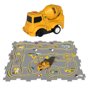 Jouet éducatif amusant à faire soi-même, 13 pièces, puzzles, jouet de piste à fentes, assemblage de voitures sur <span class=keywords><strong>rail</strong></span>, jeux <span class=keywords><strong>pour</strong></span> enfants - Product Image 3