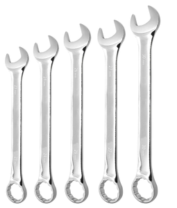 Clé à cliquet multifonction double usage pour réparation automobile, ensemble de 8 clés mixtes avec organiseur rapide - Product Image 1