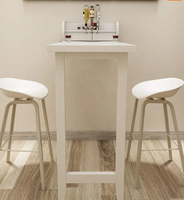 Table à manger pliable en bois multifonctionnelle au design moderne Table suspendue de cuisine murale