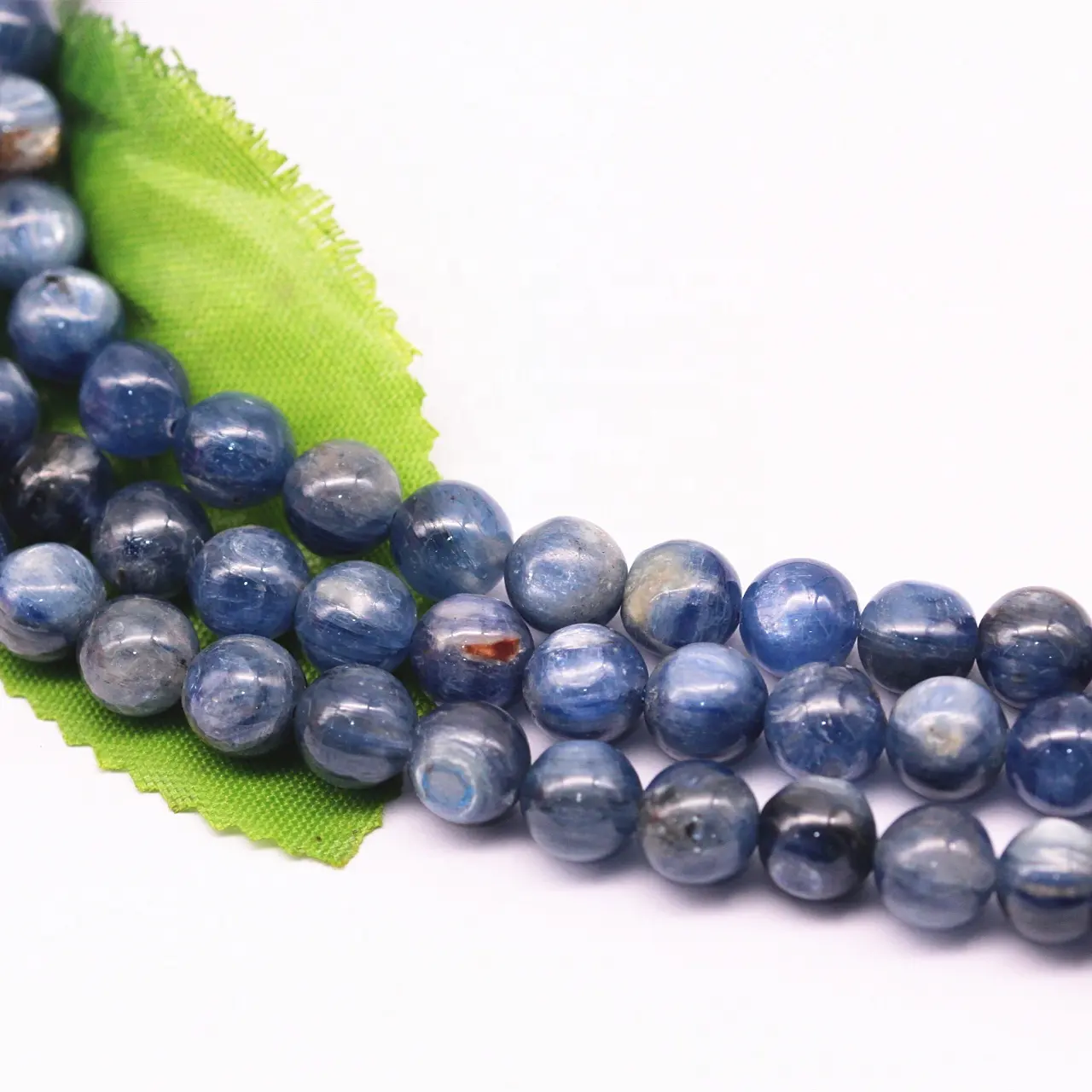 Naturel De Qualité AA 8mm Lisse Perles de Pierres Précieuses En Vrac Bleu Kyanite