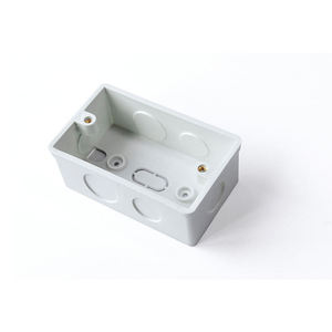 กล่องพีวีซีสีขาวแบบฝังผนัง ทนไฟ สำหรับระบบสายไฟฟ้า - Product Image 4