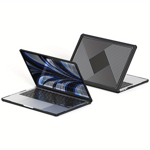 Funda Protectora Laudtec Antigolpes de TPU y PC para Macbook <span class=keywords><strong>Air</strong></span> 15.3 Pulgadas (2023/2024)/13.6 Pulgadas <span class=keywords><strong>2022</strong></span>, Diseño Geométrico, Pbk297 - Product Image 4