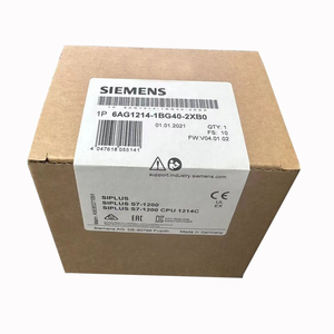 ซีพียู SIPLC S7-1200 รุ่น 1214C DC/DC/รีเลย์ 6AG1214-1BG40-2XB0 - Product Image 1