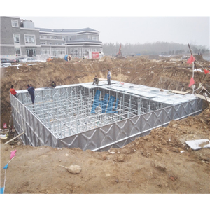 Réservoirs de stockage en acier galvanisés plongés chauds de l'eau 2000 réservoir de stockage d'eau en acier galvanisé de <span class=keywords><strong>3000</strong></span> <span class=keywords><strong>litres</strong></span> - Product Image 6