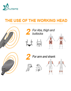 Appareil de beauté EMS RF à 4 poignées pour sculpter le corps, stimuler les muscles, lifter les fesses, modeler l'abdomen, amincir les bras et les cuisses, et favoriser la perte de poids - Product Image 5