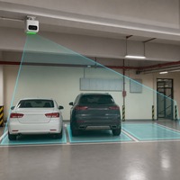 Cámara de Guía de Estacionamiento con IA de 4MP para Interiores, con Bajos Costos de Mantenimiento, Sensor de Vacantes para Estacionamientos, Gestión Centralizada y Firmware OTA