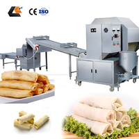 Machine à grande vitesse pour la production de feuilles de rouleaux de printemps, ligne de production de samosas, machine à former les rouleaux aux œufs