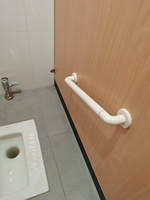 Barres d'appui antidérapantes pour personnes âgées et handicapées en ABS et acier inoxydable, 50 cm, fixation murale pour douche et toilettes