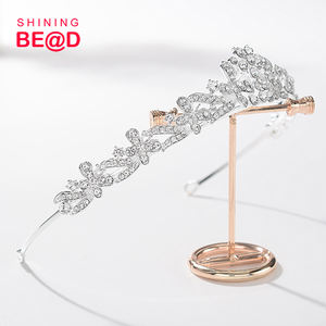 Ingrosso festa di nozze corona tiara san valentino la corona della sposa la corona della <span class=keywords><strong>regina</strong></span> - Product Image 4