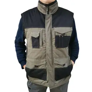 2024 New Men Jacket Vest Winter Sleeveless Plus Size Men's Warmer Winter Vests