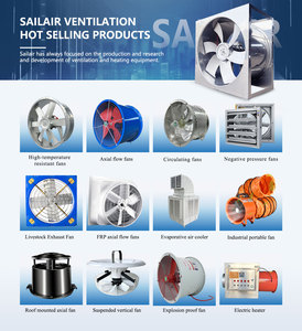 Ventilateur électrique mural en aluminium pour tunnel <span class=keywords><strong>de</strong></span> <span class=keywords><strong>fumée</strong></span> industriel haute température, idéal pour le séchage des aliments dans les restaurants - Product Image 6