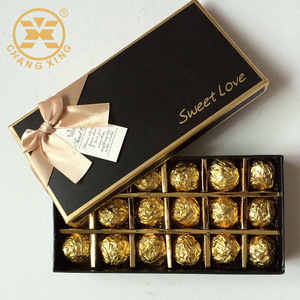 Wholesale Customization Bow Tie Fancy Candy Paper Box Nut Dry Fruit Chocolate Cardboard Gift Box Packaging For Wedding