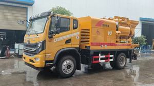 Camión Mezclador de Concreto Comercial de 50kW con Doble Potencia, Patas Hidráulicas Inteligentes, Motor de Doble Eje HBT para Nuevas Construcciones - Product Image 4
