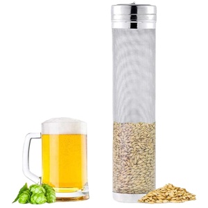 Filtro de Cerveza para Elaboración Casera, Filtro de <span class=keywords><strong>Lúpulo</strong></span> Seco para Cerveza y Té, Filtro de Malla de Acero Inoxidable de 300 Micras - Product Image 3